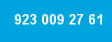 923 009 27 61